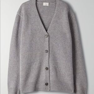 NWT Aritzia Wilfred Cashmere Cardigan